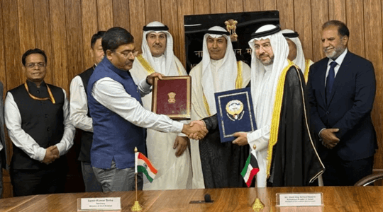 India and Kuwait Expand Air Treaty to 18,000 Weekly Seats