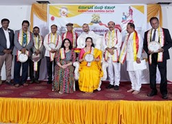 Karnataka Sangha Qatar Hosts Historic Tribute in Bangalore Honouring Founders & Social Workers