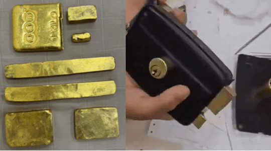 Passenger from Kuwait Held with Gold Bars at Hyderabad Airport – 1.798 kg Seized